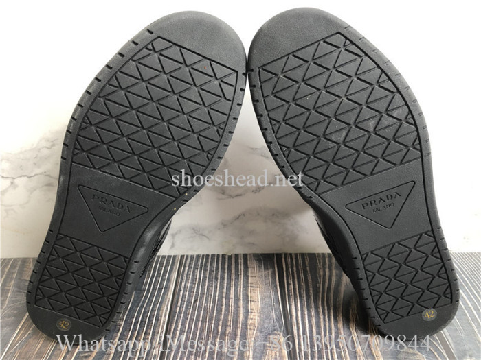 Prada Downtown Patent Leather Sneakers