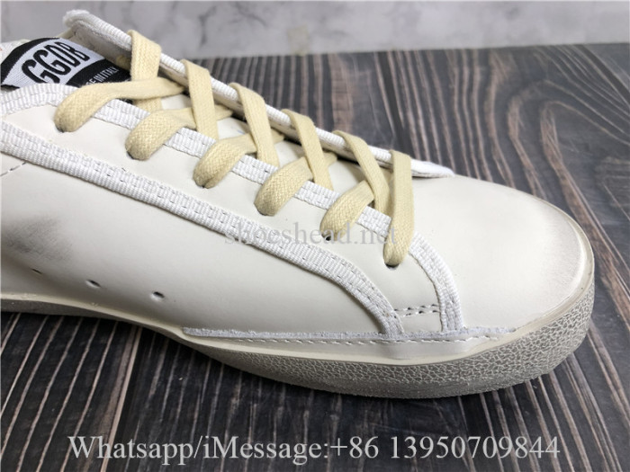 Golden Goose Super-Star LTD In Nappa With Suede Star And Heel Tab