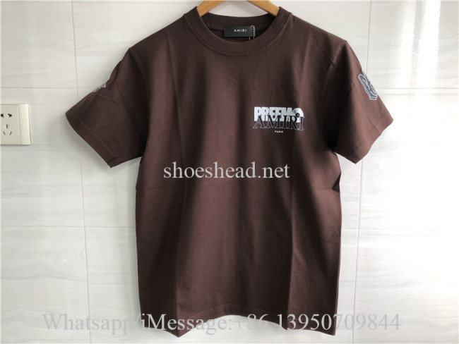Amiri Premier Brown Tee