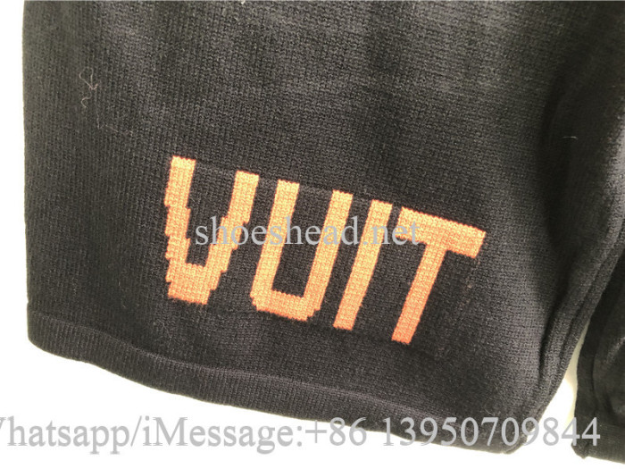 Louis Vuitton Chunky Intarsia Football T-shirt & Shorts