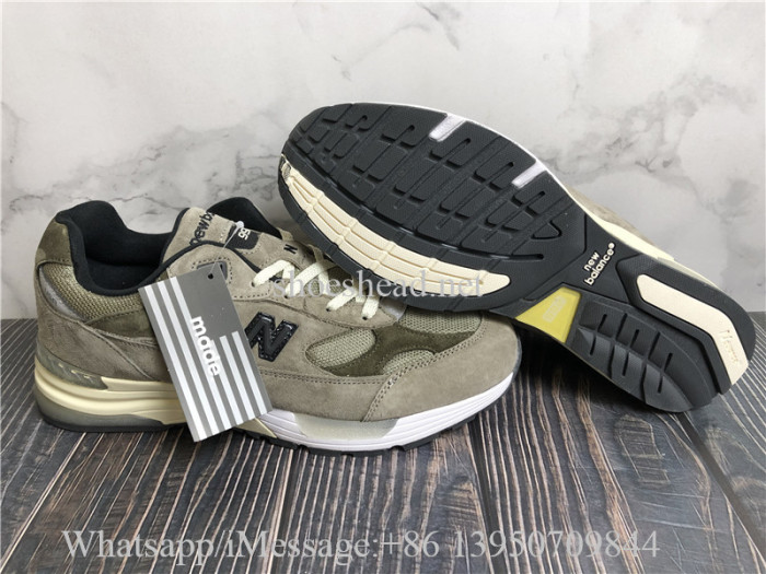 New Balance JJJJound x 992 Grey Sneaker