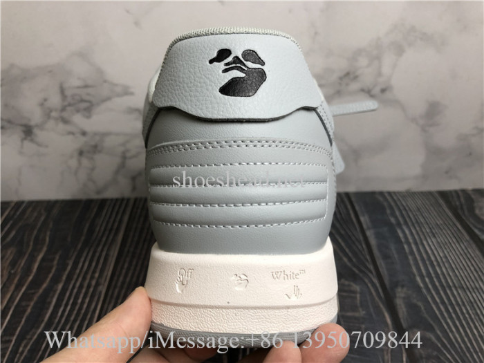 Off White Out Of Office Sneaker Grey White