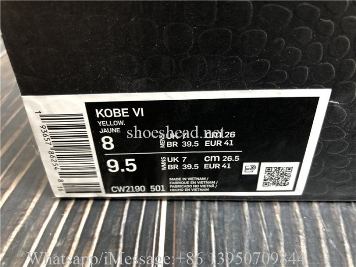 Nike Kobe 6 Protro Chaos