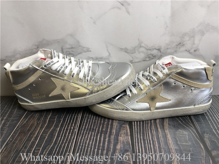 Golden Goose Super-Star Mid Top Sneaker