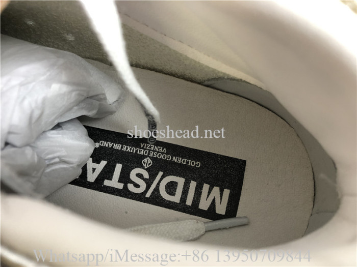 Golden Goose Super-Star Mid Top Sneaker