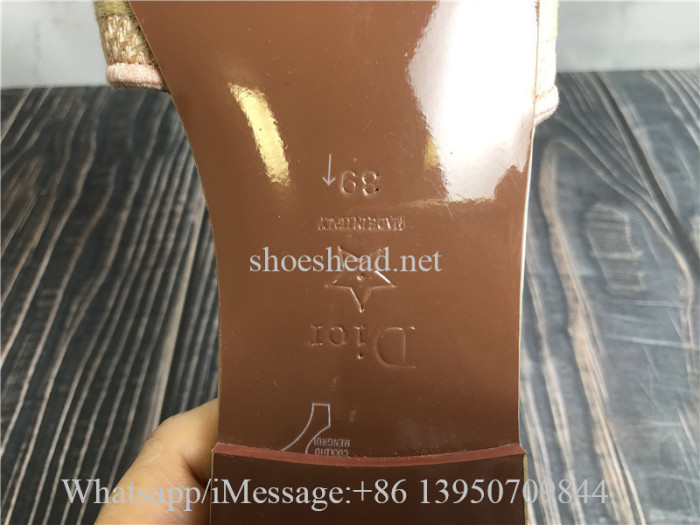 Christian Dior Dway Slide Pink Slide