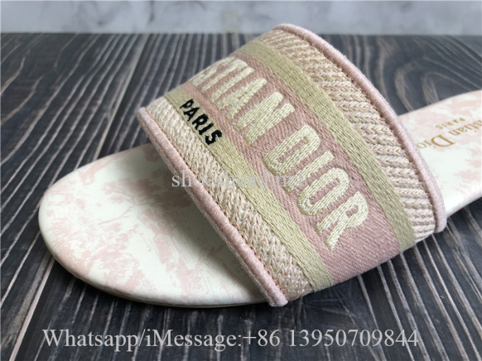 Christian Dior Dway Slide Pink Slide