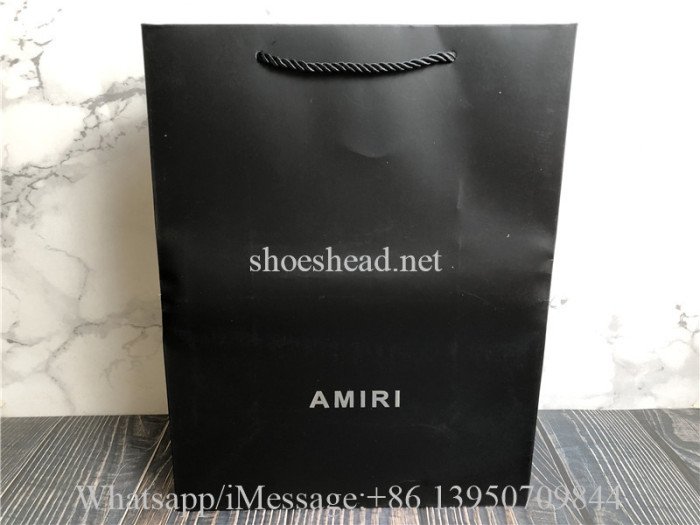 Amiri Stars Court Low Top Sneaker Grey Black White