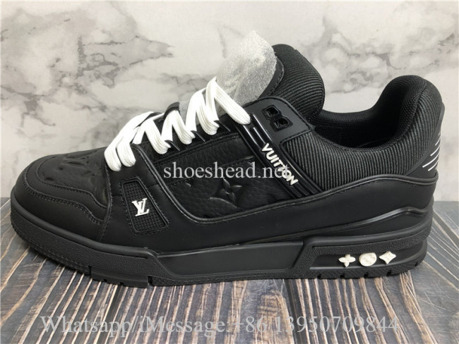 Louis Vuitton Trainer Triple Black