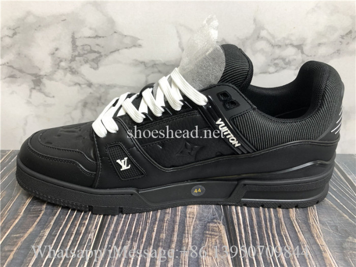 Louis Vuitton Trainer Triple Black