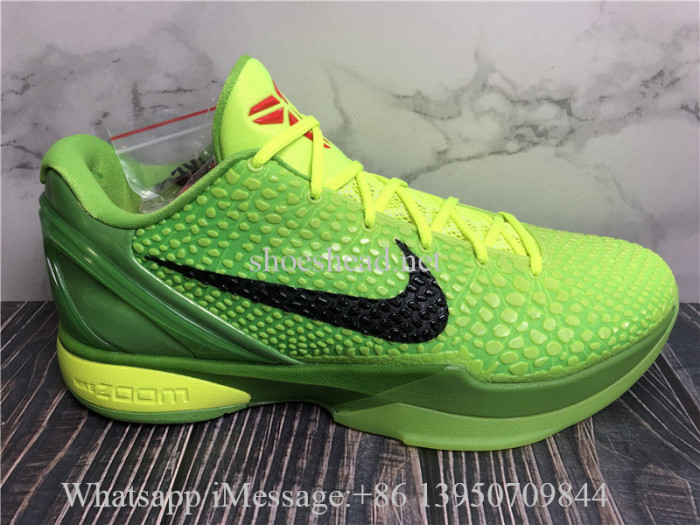 Super Quality Nike Zoom Kobe 6 VI Grinch