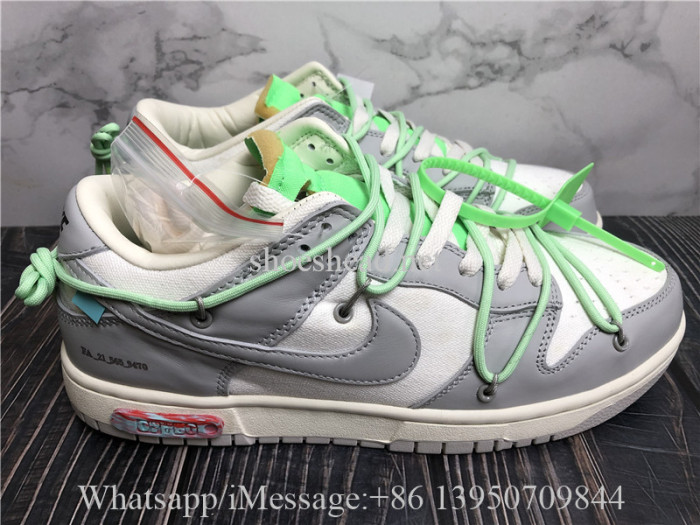 Off White x Nike Dunk Lot 07 Of 50