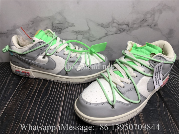 Off White x Nike Dunk Lot 07 Of 50