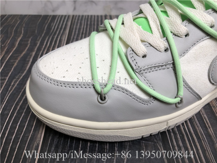 Off White x Nike Dunk Lot 07 Of 50