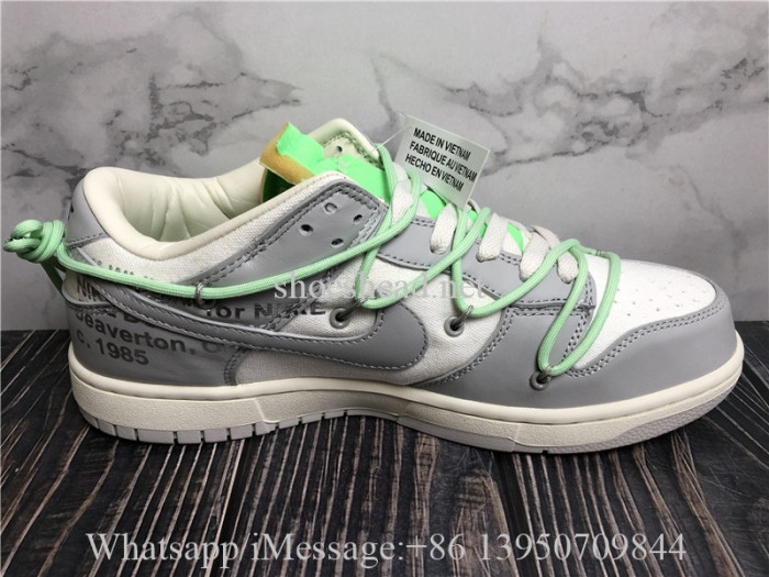 Off White x Nike Dunk Lot 07 Of 50