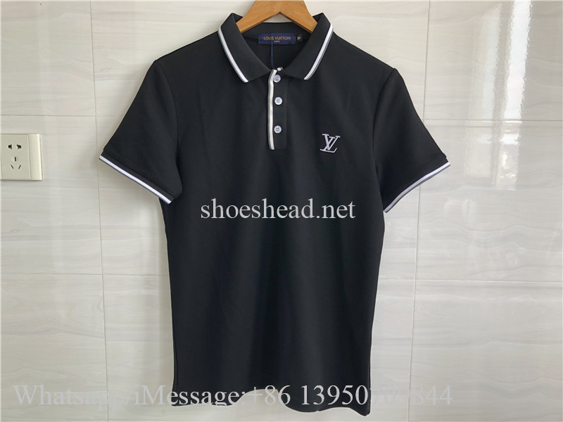 Louis Vuitton Black Polo Shirt