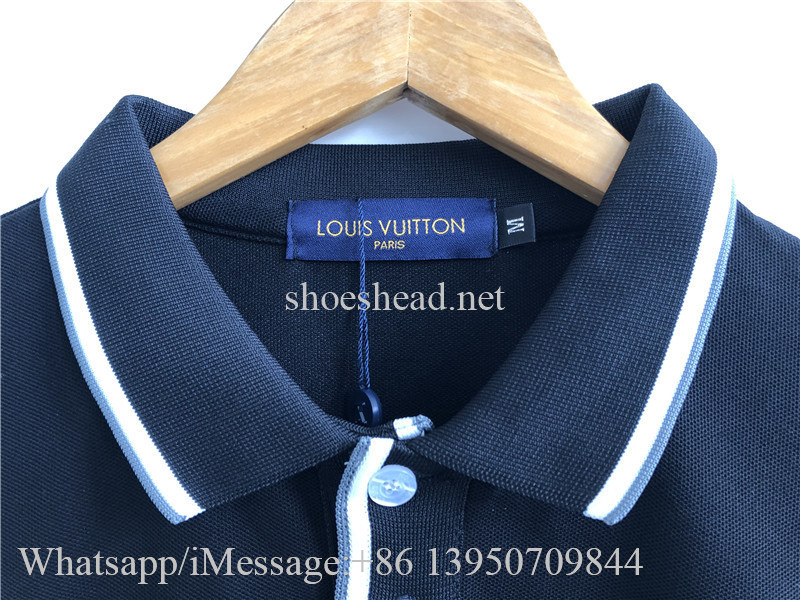 Louis Vuitton Black Polo Shirt