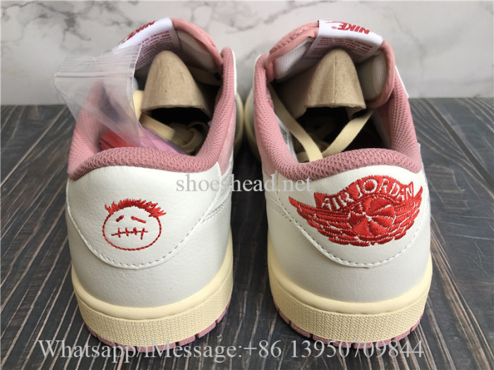 Air Jordan 1 Low Travis Scott Pink