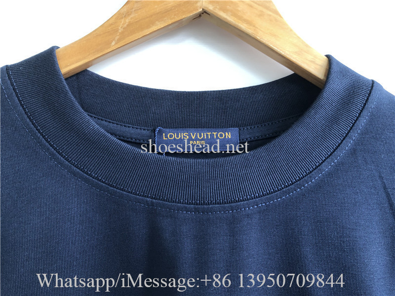 Louis Vuitton Blue Tee Shirt
