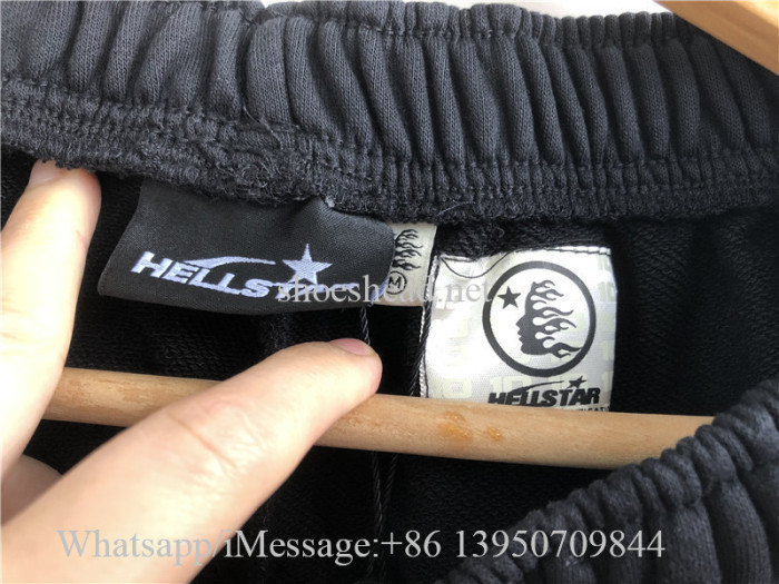 Hellstar Black Shorts