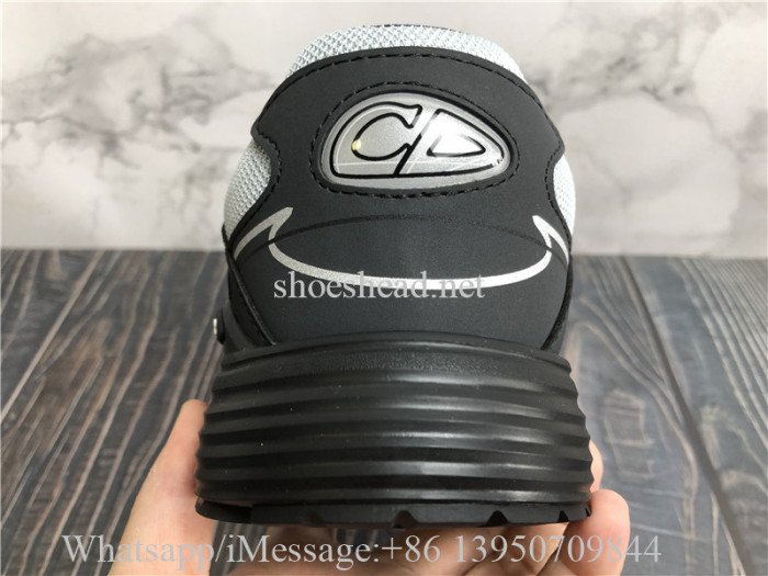 Christian Dior B30 Sneaker Black Gray Mesh WIth Anthracite Technical Fabric