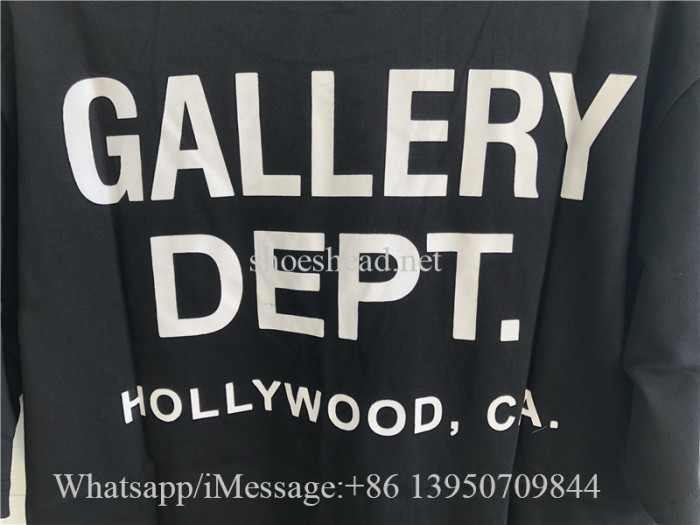 Gallery Dept. Black Tshirt