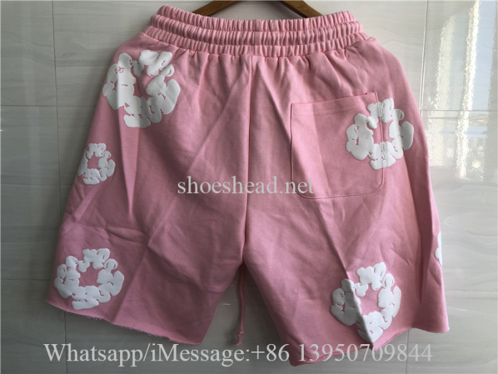 Denim Tears The Cotton Wreath Shorts Pink