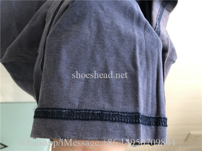 Balenciaga Back T-shirt Blue