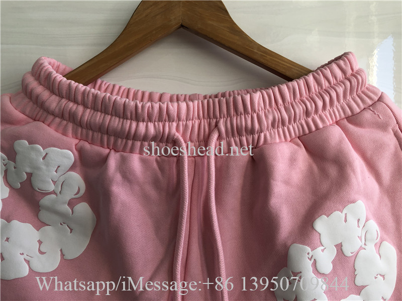 Denim Tears The Cotton Wreath Shorts Pink