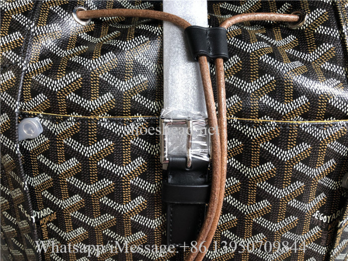 Original Quality Goyard Alpin Backpack Goyardine Black