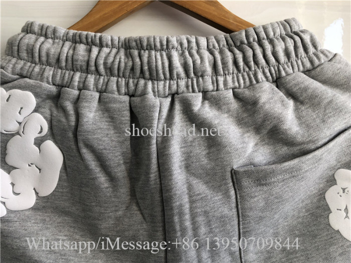 Denim Tears The Cotton Wreath Shorts Grey