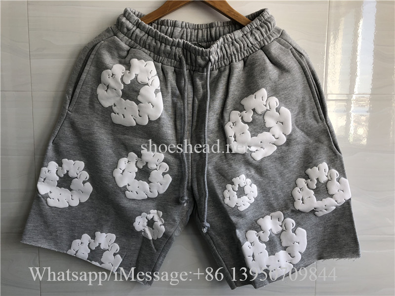 Denim Tears The Cotton Wreath Shorts Grey