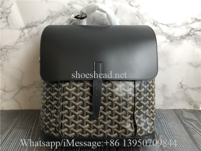 Original Quality Goyard Alpin Backpack Goyardine Black