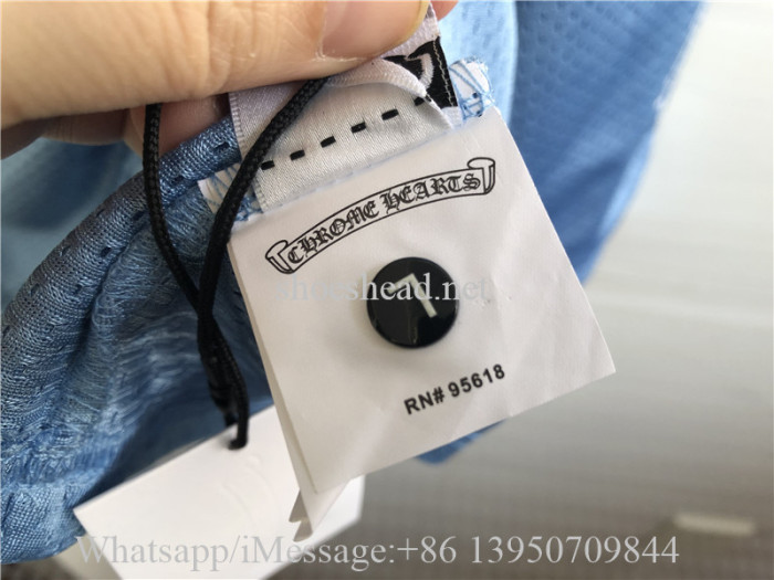 Chrome Hearts Blue Hoodies