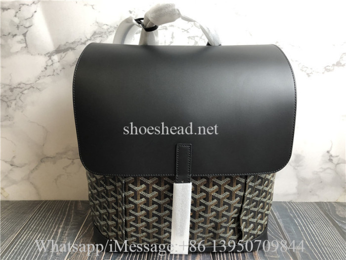 Original Quality Goyard Alpin Backpack Goyardine Black