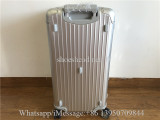 Rimowa Trunk Plus Large Check-in Suitcase In Silver