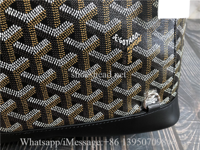 Original Quality Goyard Alpin Backpack Goyardine Black