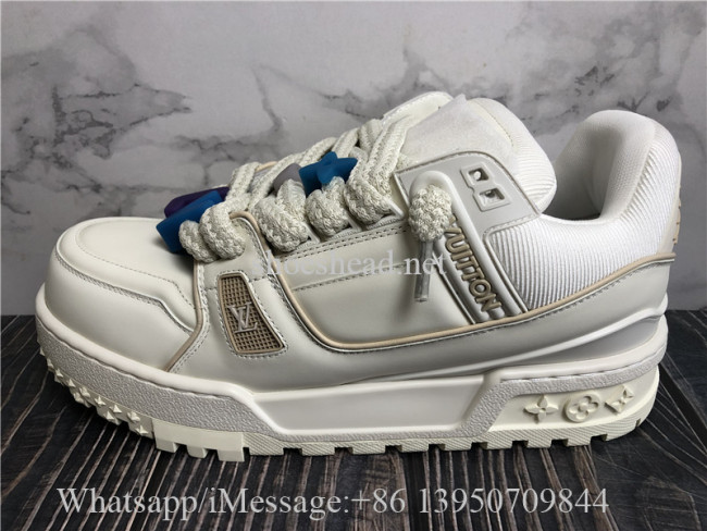 Louis Vuitton Trainer Maxi Sneaker White