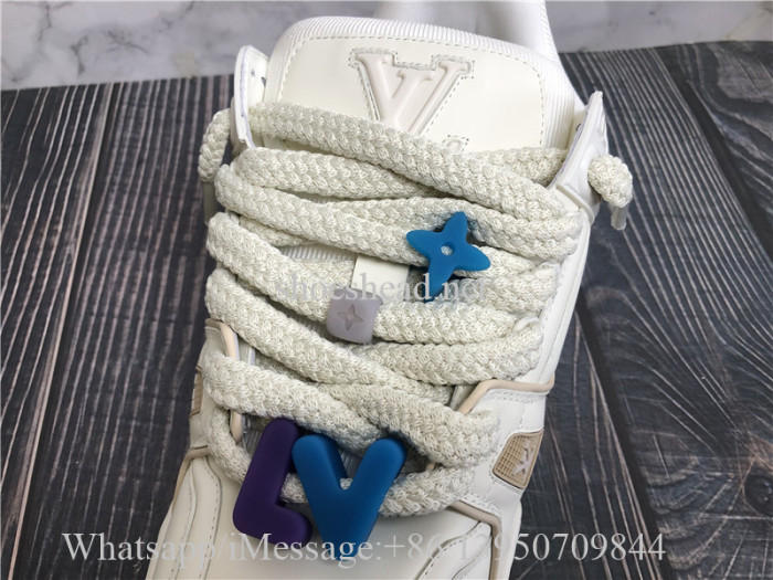Louis Vuitton Trainer Maxi Sneaker White