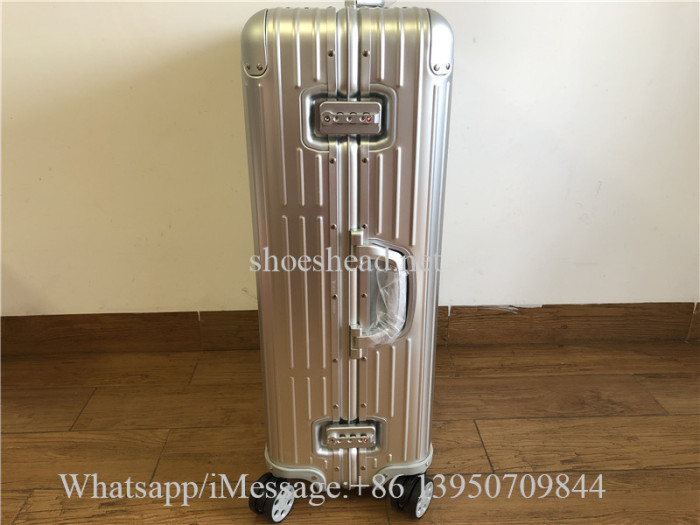 Rimowa Trunk Plus Large Check-in Suitcase In Silver Luggage 30inch