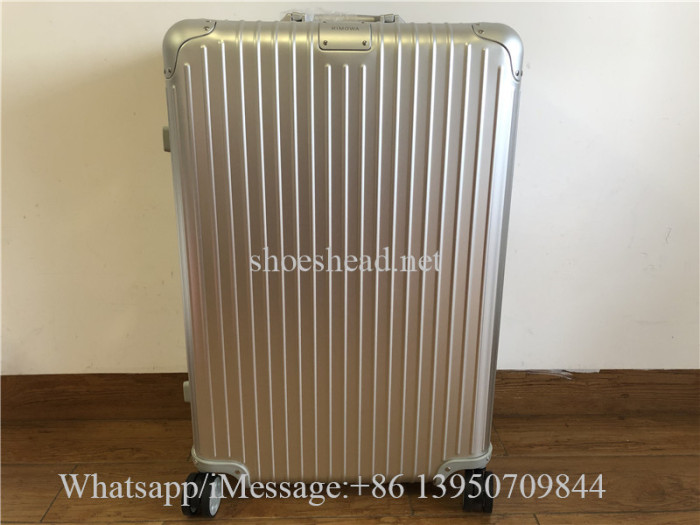 Rimowa Trunk Plus Large Check-in Suitcase In Silver Luggage 30inch