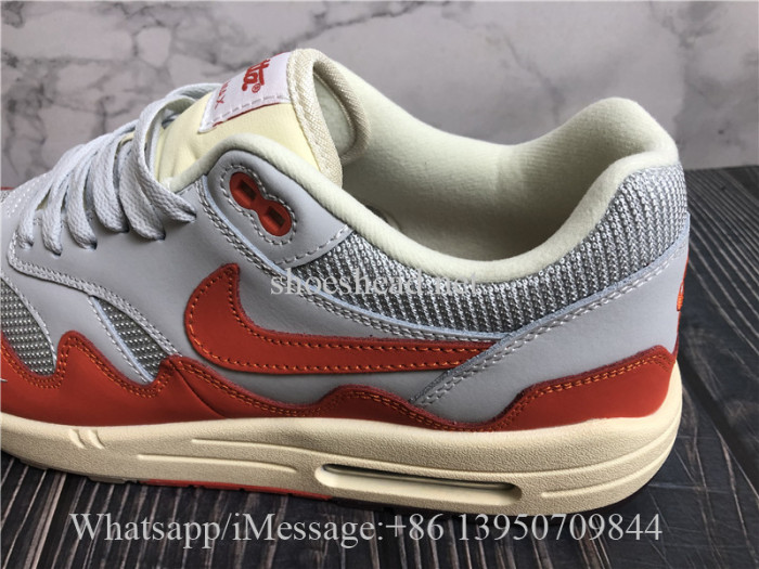 Nike Air Max 1 Magma Orange Patch Work