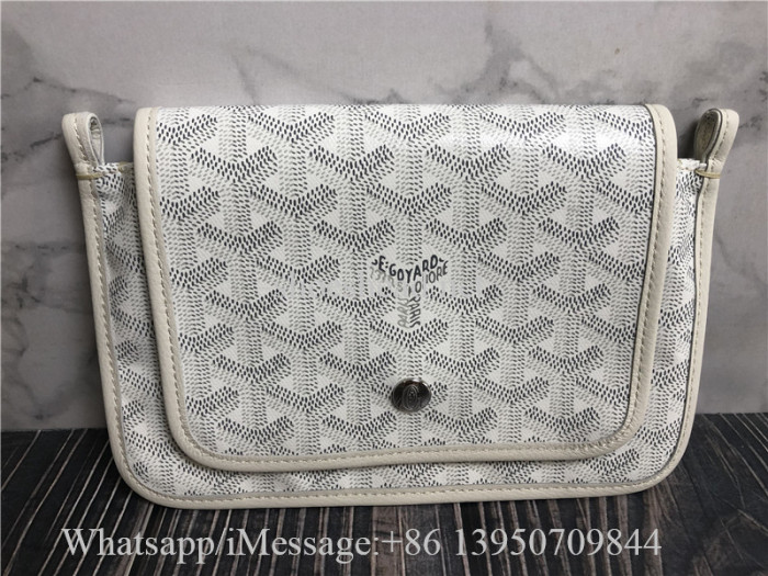 Original Goyard Plumet Pocket Wallet White