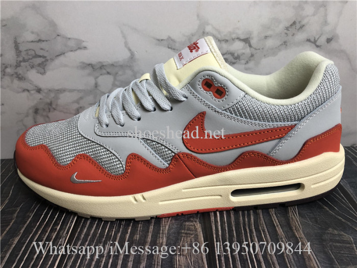 Nike Air Max 1 Magma Orange Patch Work