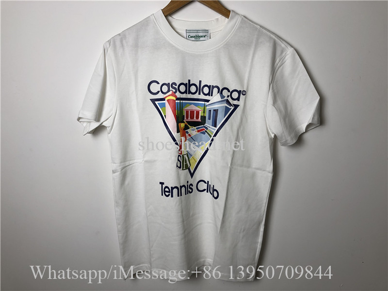 Casablanca White Tee Shirt