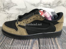 Air Jordan 1 Low Travis Scott Chocolate Velvet