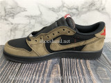 Air Jordan 1 Low Travis Scott Chocolate Velvet