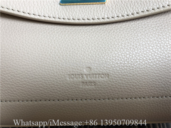 Original Louis Vuitton LockMe Ever Mini Bag Greige M21052