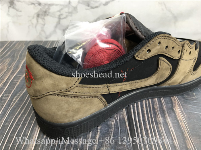 Air Jordan 1 Low Travis Scott Chocolate Velvet