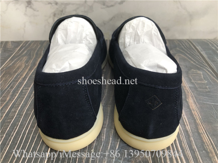 Loro Piana Summer Walk Loafers Classic Blue